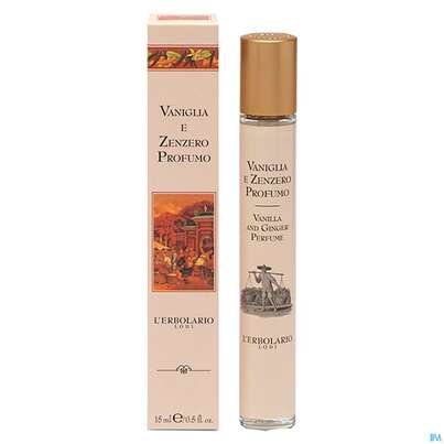 Sie sehen eine Packung L Erbolario Eau De Parfum Vaniglia Zenzero Vanille Ingwer 066.0 15ml, Produktbild: 01 L Erbolario Eau De Parfum Vaniglia Zenzero Vanille Ingwer 066.0 15ml, A-Nr.: 5157309 - 01