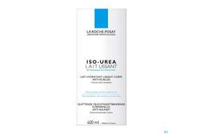Sie sehen eine Packung La Roche Posay Koerperpflege Iso-urea Milch Hautglaettend 400ml, Produktbild: 01 La Roche Posay Koerperpflege Iso-urea Milch Hautglaettend 400ml, A-Nr.: 3061189 - 01