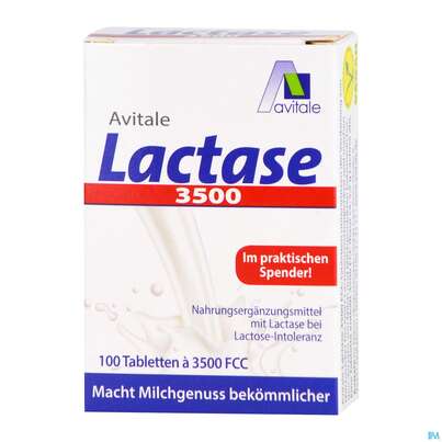 Lactase Tabl 3.500 Fcc 100st, A-Nr.: 5296235 - 02