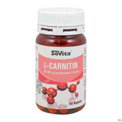 L-carnitin Kapseln Sovita 90st, A-Nr.: 3862972 - 01