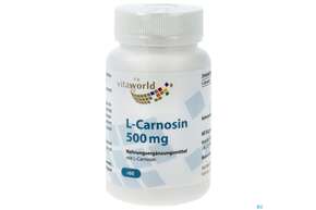 L-carnosin Kapseln 500mg Vegetarisch Vita World 60st, A-Nr.: 4836304 - 01