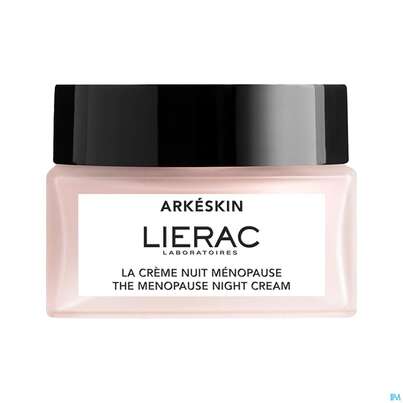 Sie sehen eine Packung Lierac Arkeskin The Menopause Night Cream 50ml, Produktbild: 04 Lierac Arkeskin The Menopause Night Cream 50ml, A-Nr.: 5805211 - 04