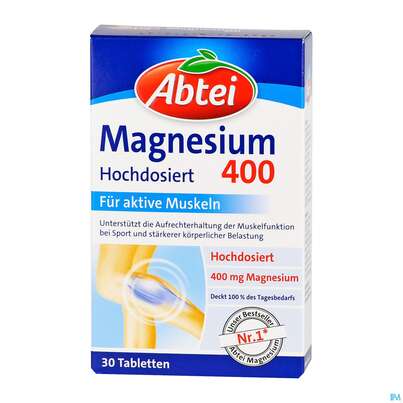 Magnesium Kapseln 400 Abtei 30st, A-Nr.: 3551290 - 02