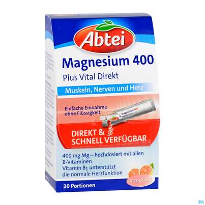 Magnesium Vital Direkt Granulat 400+ Abtei 5000030657 20st, A-Nr.: 3839559 - 03