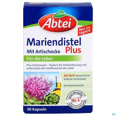 Mariendistel Oel Kapseln Abtei 30st, A-Nr.: 3396441 - 01