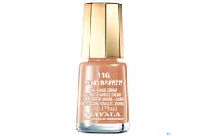 Sie sehen eine Packung Mavala Nagellacke 116 Wind Bree 5ml, Produktbild: 01 Mavala Nagellacke 116 Wind Bree 5ml, A-Nr.: 4197347 - 01