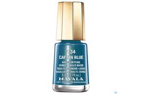 Sie sehen eine Packung Mavala Nagellacke 134 Caft Blue 5ml, Produktbild: 01 Mavala Nagellacke 134 Caft Blue 5ml, A-Nr.: 4270340 - 01
