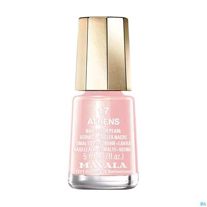 Sie sehen eine Packung Mavala Nagellacke 17 Athens 5ml, Produktbild: 02 Mavala Nagellacke 17 Athens 5ml, A-Nr.: 3652861 - 02