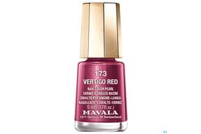 Sie sehen eine Packung Mavala Nagellacke 173 Vertigo Red 5ml, Produktbild: 01 Mavala Nagellacke 173 Vertigo Red 5ml, A-Nr.: 3885134 - 01