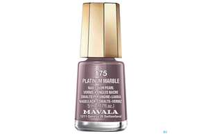 Sie sehen eine Packung Mavala Nagellacke 175 Platinum Marble 5ml, Produktbild: 01 Mavala Nagellacke 175 Platinum Marble 5ml, A-Nr.: 3885157 - 01