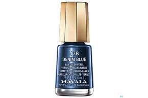 Sie sehen eine Packung Mavala Nagellacke 178 Denim Blue 5ml, Produktbild: 01 Mavala Nagellacke 178 Denim Blue 5ml, A-Nr.: 3885200 - 01