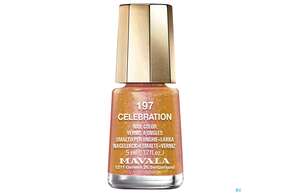 Sie sehen eine Packung Mavala Nagellacke 197 Celebration 5ml, Produktbild: 01 Mavala Nagellacke 197 Celebration 5ml, A-Nr.: 4552908 - 01