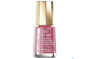 Sie sehen eine Packung Mavala Nagellacke 225 Rose Nap 5ml, Produktbild: 01 Mavala Nagellacke 225 Rose Nap 5ml, A-Nr.: 3885223 - 01