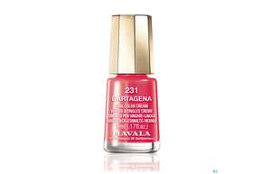 Sie sehen eine Packung Mavala Nagellacke 231 Cartagena 5ml, Produktbild: 01 Mavala Nagellacke 231 Cartagena 5ml, A-Nr.: 3308649 - 01