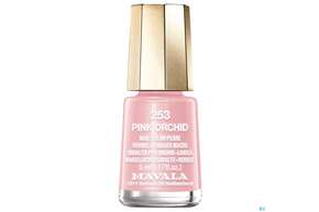 Sie sehen eine Packung Mavala Nagellacke 253 Pink Orchidee 5ml, Produktbild: 01 Mavala Nagellacke 253 Pink Orchidee 5ml, A-Nr.: 4612823 - 01