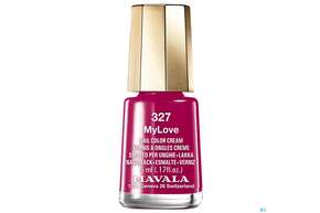 Sie sehen eine Packung Mavala Nagellacke 327 My Love 5ml, Produktbild: 01 Mavala Nagellacke 327 My Love 5ml, A-Nr.: 4405797 - 01