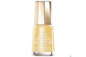 Sie sehen eine Packung Mavala Nagellacke 37 Gold 5ml, Produktbild: 01 Mavala Nagellacke 37 Gold 5ml, A-Nr.: 3652387 - 01