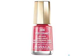 Sie sehen eine Packung Mavala Nagellacke 386 Red Cosmi 5ml, Produktbild: 01 Mavala Nagellacke 386 Red Cosmi 5ml, A-Nr.: 4773503 - 01