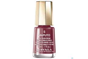 Sie sehen eine Packung Mavala Nagellacke 5 Maputo 5ml, Produktbild: 01 Mavala Nagellacke 5 Maputo 5ml, A-Nr.: 5206522 - 01