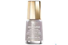 Sie sehen eine Packung Mavala Nagellacke 51 Melbourne 5ml, Produktbild: 01 Mavala Nagellacke 51 Melbourne 5ml, A-Nr.: 4773495 - 01