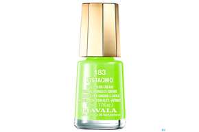 Sie sehen eine Packung Mavala Nagellacke Delicious 183 Pistachio 5ml, Produktbild: 01 Mavala Nagellacke Delicious 183 Pistachio 5ml, A-Nr.: 3965815 - 01