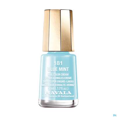 Mavala Nagellacke Delicious Blue Mint C181 5ml, A-Nr.: 3965790 - 01