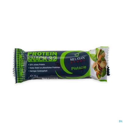 Melasan/sport Protein Snack32 Riegel 75g Pistazie 20st, A-Nr.: 4804250 - 01