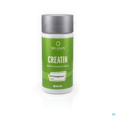 Sie sehen eine Packung Melasan/sport Sportgetraenk X-tra Creatin 120g, Produktbild: 01 Melasan/sport Sportgetraenk X-tra Creatin 120g, A-Nr.: 5256448 - 01