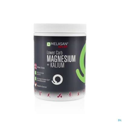 Melasan/sport Sportgetraenk Magnesium +kalium Low Carb Himbeer Zitro 400g, A-Nr.: 5440092 - 01