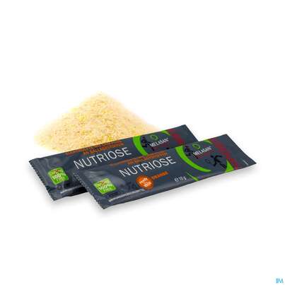 Melasan/sport Sportgetraenk Nutriose Orange Sticks 10g 25st, A-Nr.: 4494536 - 01