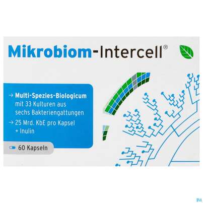 Mikrobiom Intercell Kapseln Multi Spezies Biologicum 60st, A-Nr.: 5192197 - 01