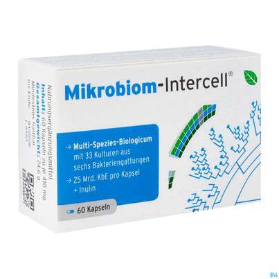 Mikrobiom Intercell Kapseln Multi Spezies Biologicum 60st, A-Nr.: 5192197 - 02