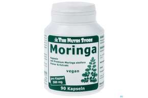 Moringa Kapseln 500mg Moringa Oleifera Extrakt 90st, A-Nr.: 3893872 - 01