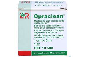 Mullbinden Opraclean +jodoform 5mx 1cm 1st, A-Nr.: 3610064 - 01