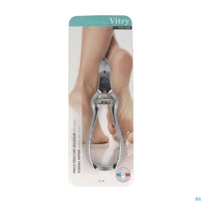 Sie sehen eine Packung Nagel Zange Vitry/rostfrei 14cm 1050 1st, Produktbild: 04 Nagel Zange Vitry/rostfrei 14cm 1050 1st, A-Nr.: 4627799 - 04