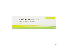 Sie sehen eine Packung Neriderm Fettsalbe Tb 30g, Produktbild: 01 Neriderm Fettsalbe Tb 30g, A-Nr.: 0558699 - 01