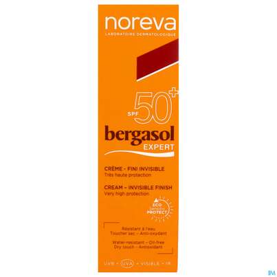 Noreva Bergasol Expert Fluid Lsf50+ 50ml, A-Nr.: 5439019 - 01