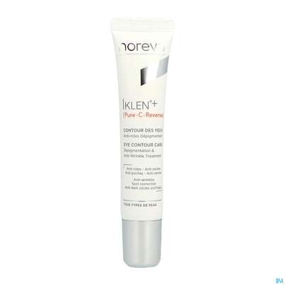 Sie sehen eine Packung Noreva Iklen+ Pur C Augencreme 15ml, Produktbild: 03 Noreva Iklen+ Pur C Augencreme 15ml, A-Nr.: 5407462 - 03