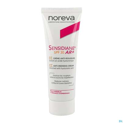 Noreva Sensidiane/ar+ Anti-roetungen Creme Cc Getoent Lsf30 40ml, A-Nr.: 5465927 - 05
