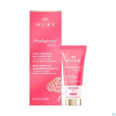 Nuxe Creme/prodigieuse Glow Boosting Gel Creme +night Oil Balm Mini 15mlg 1pk, A-Nr.: 5821055 - 02