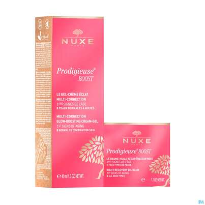 Nuxe Creme/prodigieuse Glow Boosting Gel Creme +night Oil Balm Mini 15mlg 1pk, A-Nr.: 5821055 - 04