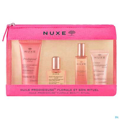 Sie sehen eine Packung Nuxe Travel Kit 2023 Floral Du-gel 30ml+hpf10 Flüssig Parf 15ml+cpb Gelcr 1pk, Produktbild: 01 Nuxe Travel Kit 2023 Floral Du-gel 30ml+hpf10 Flüssig Parf 15ml+cpb Gelcr 1pk, A-Nr.: 4774537 - 01