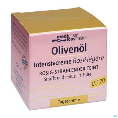 Sie sehen eine Packung Oliven Oel/intensivcreme Rose Legere Lsf20 50ml, Produktbild: 05 Oliven Oel/intensivcreme Rose Legere Lsf20 50ml, A-Nr.: 5072346 - 05