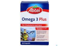 Omega -3 Kapseln Abtei Titandioxidfrei 50000 60st, A-Nr.: 5746193 - 01