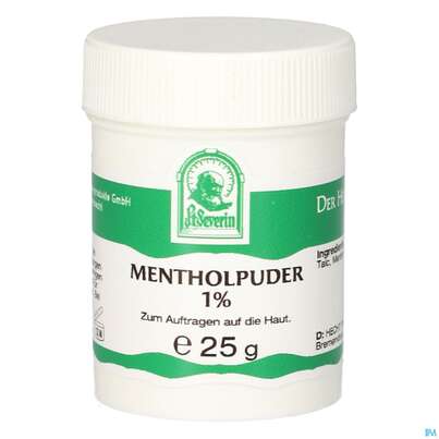 Pater Severin Menthol Puder 1%, A-Nr.: 4946665 - 02