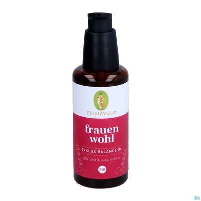 Sie sehen eine Packung Primavera Frauenwohl Zyklus Balance Oel Bio 50ml, Produktbild: 03 Primavera Frauenwohl Zyklus Balance Oel Bio 50ml, A-Nr.: 5377809 - 03