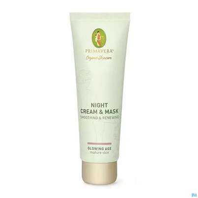 Primavera Glowing Age Night Cream &amp; Mask Smoothing &amp; Renewing 50ml, A-Nr.: 5660416 - 01
