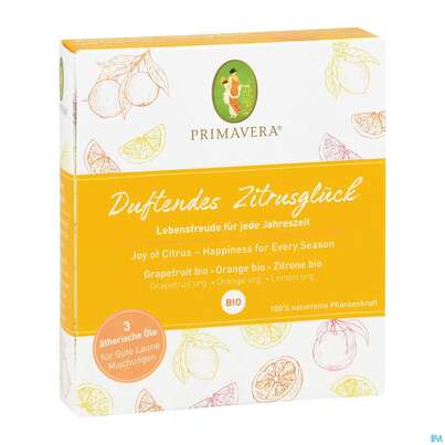 Sie sehen eine Packung Primavera Set Duftendes Zitrusglueck 1st, Produktbild: 03 Primavera Set Duftendes Zitrusglueck 1st, A-Nr.: 5199383 - 03
