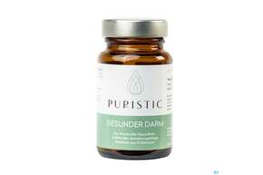 Sie sehen eine Packung Puristic Kapseln Gesunder Darm 60st, Produktbild: 01 Puristic Kapseln Gesunder Darm 60st, A-Nr.: 5862120 - 01