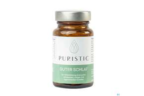 Sie sehen eine Packung Puristic Kapseln Guter Schlaf 60st, Produktbild: 01 Puristic Kapseln Guter Schlaf 60st, A-Nr.: 5862143 - 01